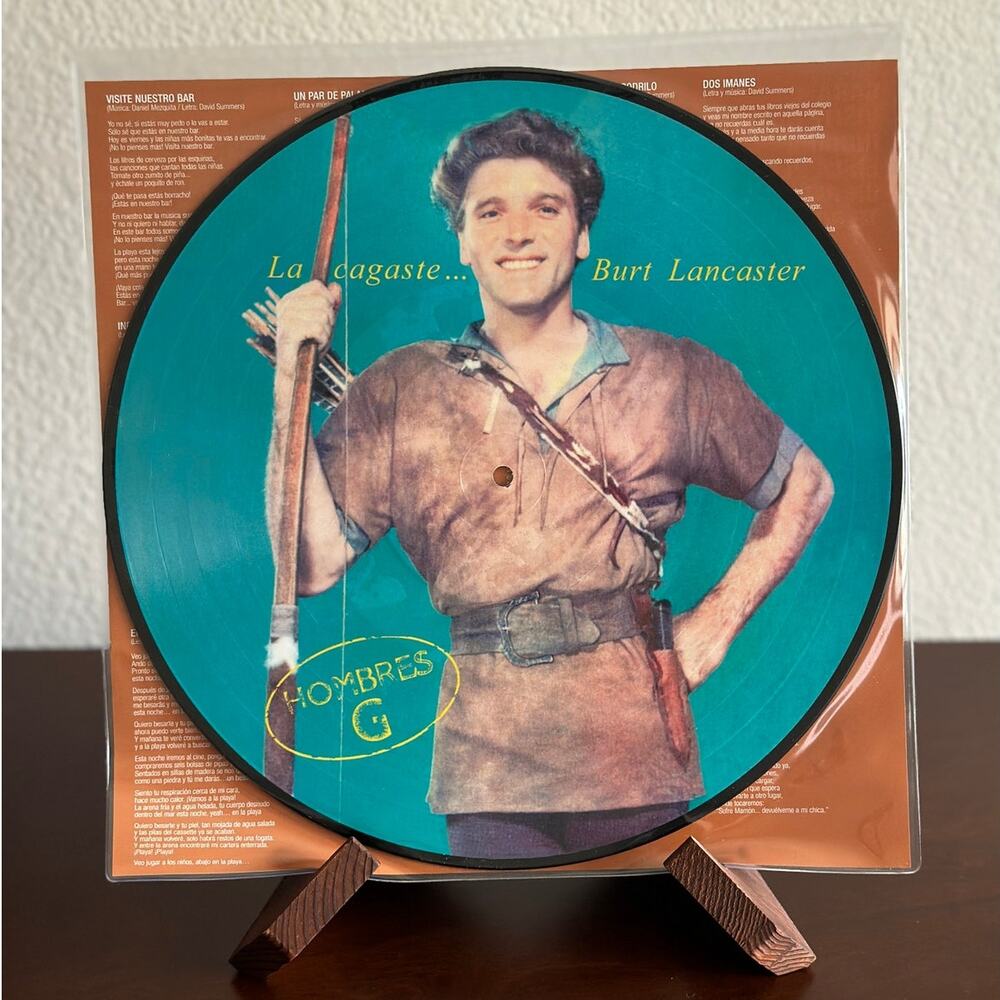 Hombres G - La Cagaste Burt Lancaster (180g Picture LP) Import New Sealed Vinyl